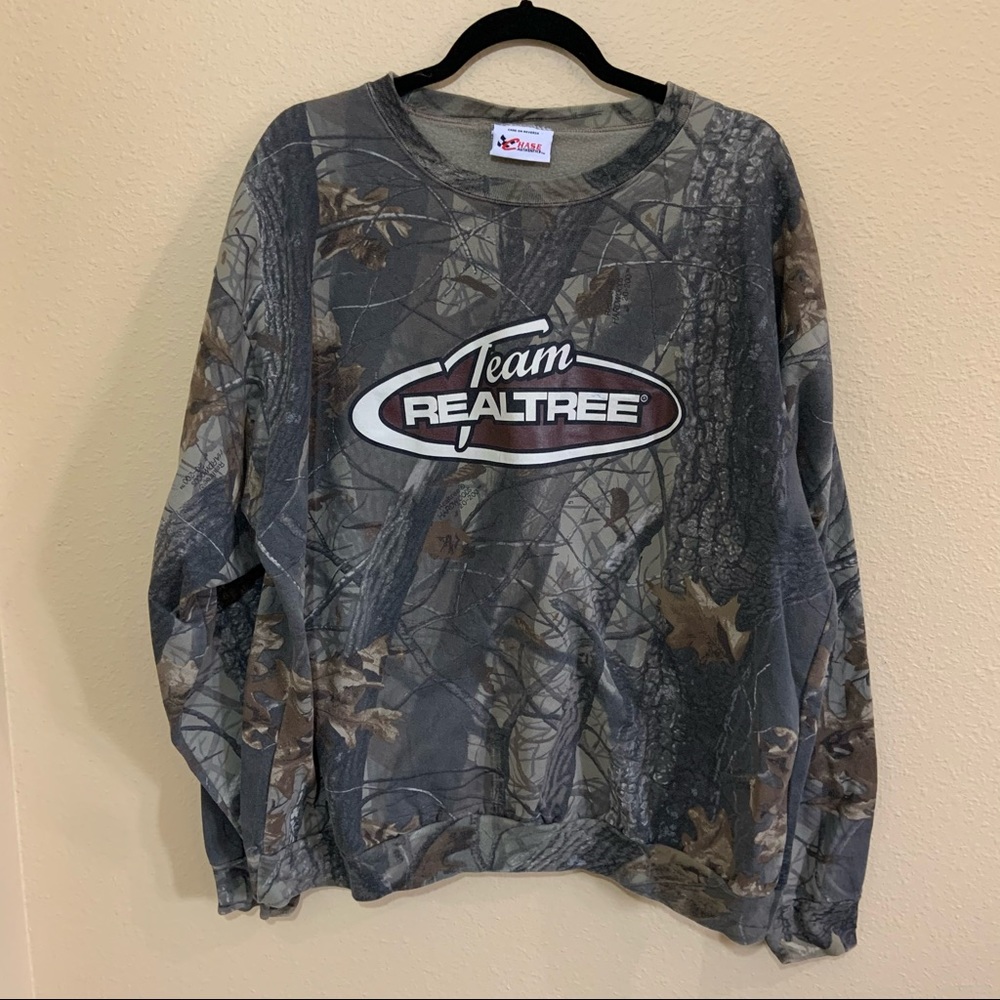 Vintage Nascar Realtree Team Sweatshirt